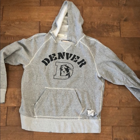 Reebok Other - Vintage looking Denver broncos men’s hoodie